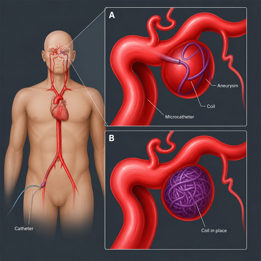 Aneurysm Coiling